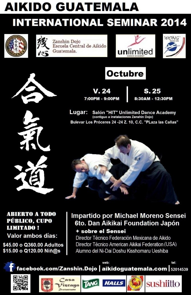 Afiche Seminario MM Sensei 2014